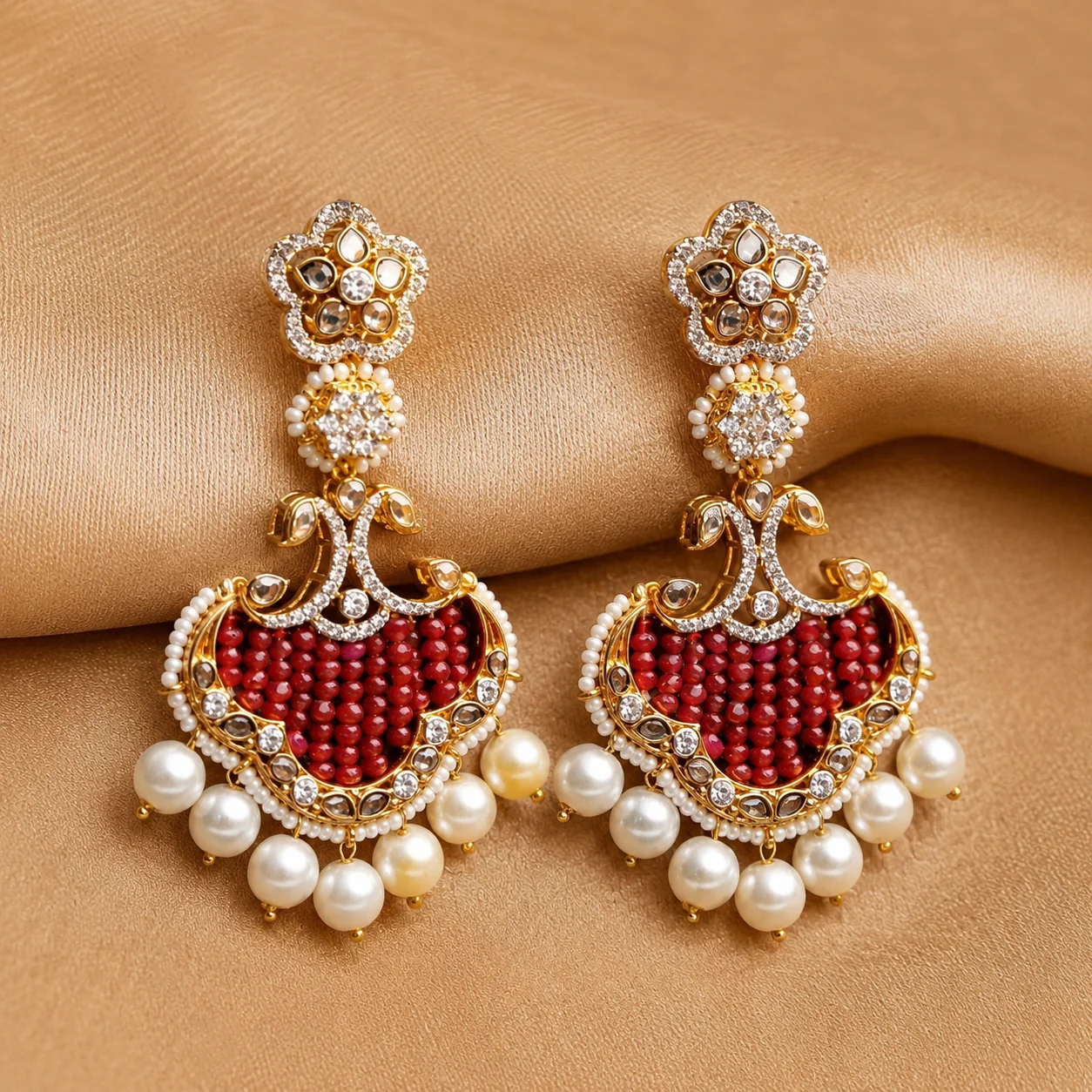 Ruby Earrings - JBB1033ER - Image 2