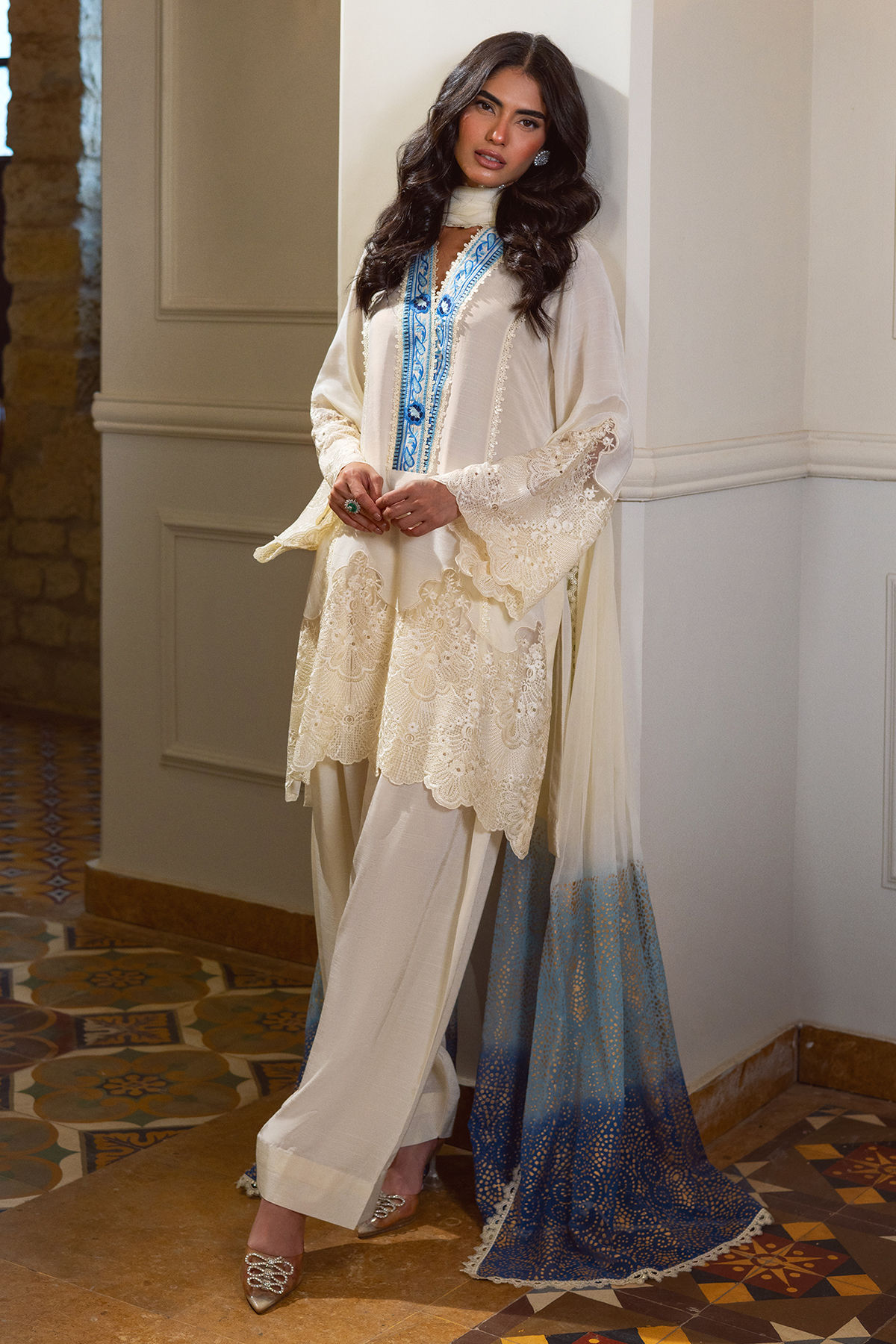 Shiba ( Shirt, Pants and Dupatta) - Image 3