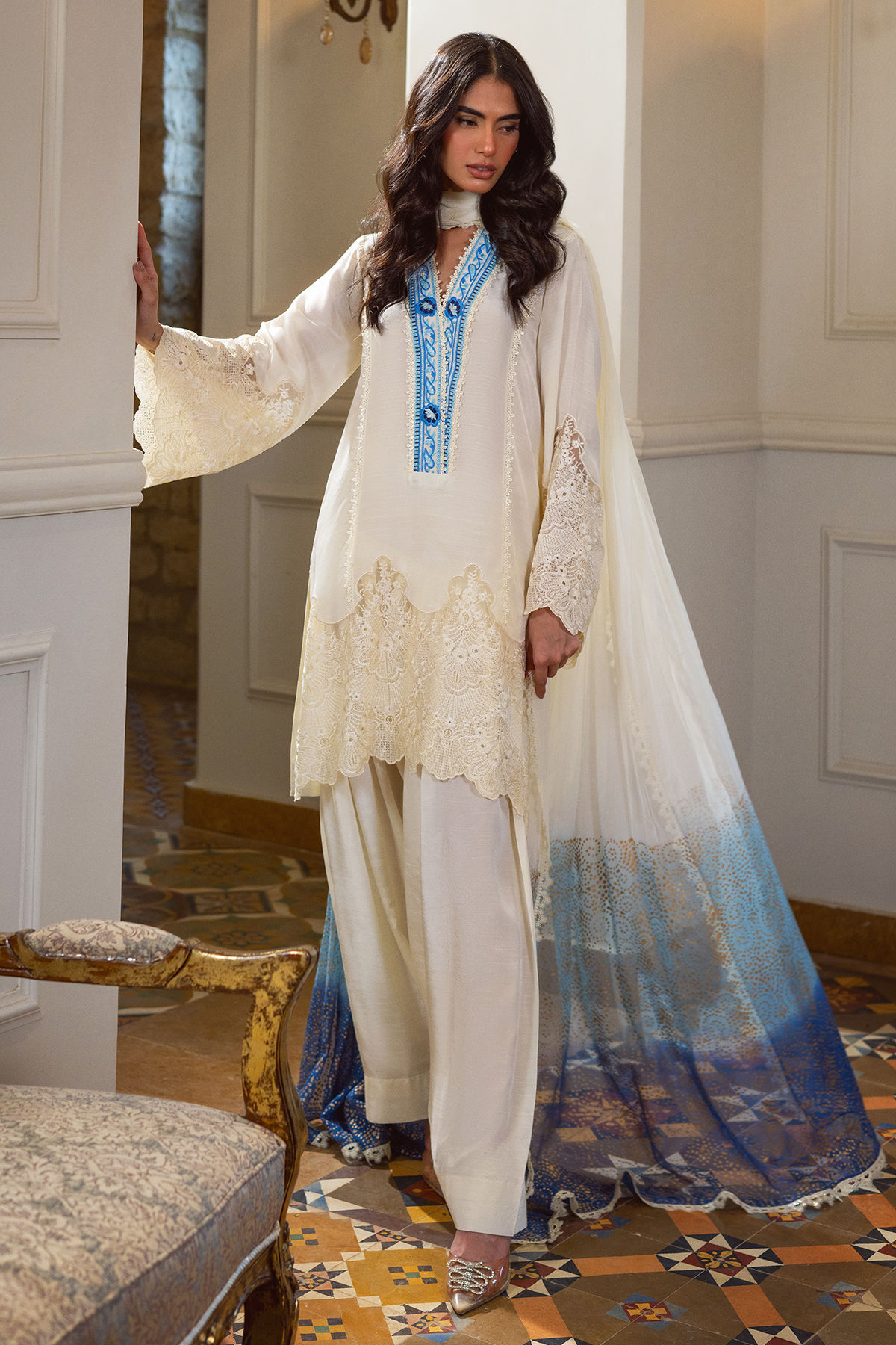 Shiba ( Shirt, Pants and Dupatta) - Image 4