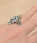 Silver Bloom Statement Ring – JBB1027RG
