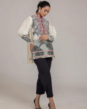 Soha Monochrome - Fuchsia Top