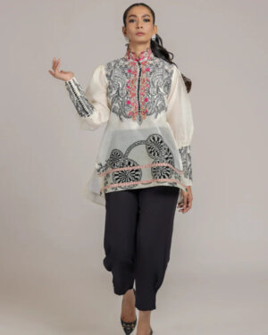 Soha Monochrome - Fuchsia Top