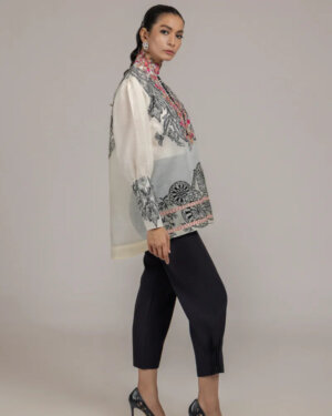 Soha Monochrome - Fuchsia Top